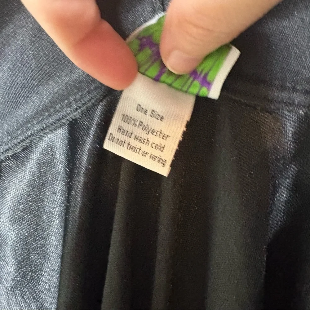 Child's Velvet Bat Cape One  Size